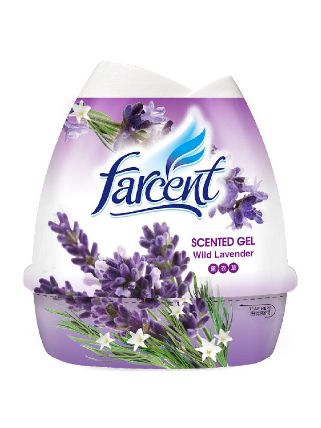 Farcent Air Freshener Scented Gel Relaxing Lavende edamama
